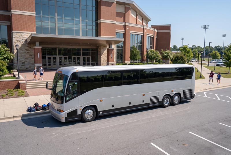 Sports Team Charter Bus Rentals in Canton, OH