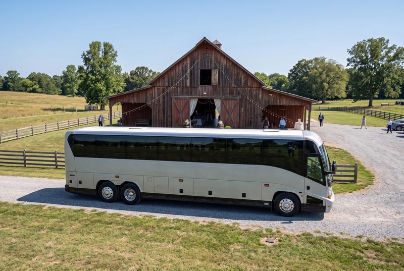 Wedding Shuttle Bus Services in Canton, OH